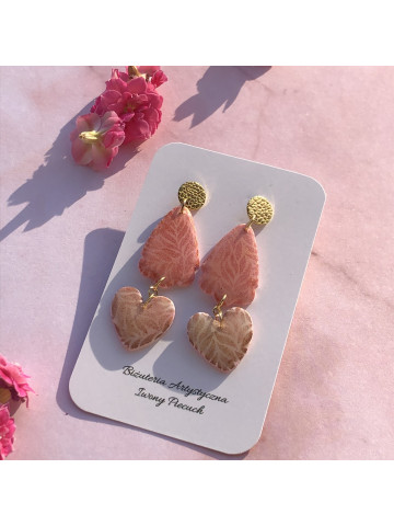 Pink earrings 2