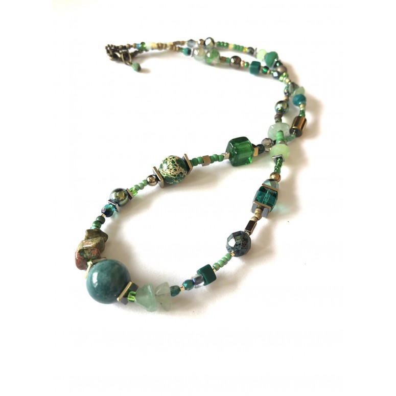 Green necklace