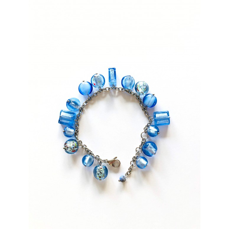 Bracelet with glass beads