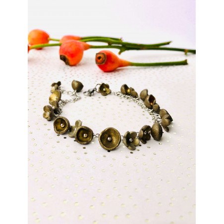 Polymer clay bracelet