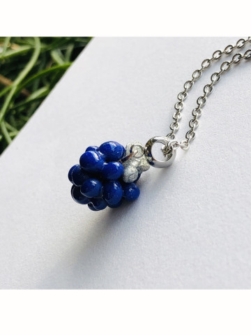 copy of Flower polymer clay necklace
