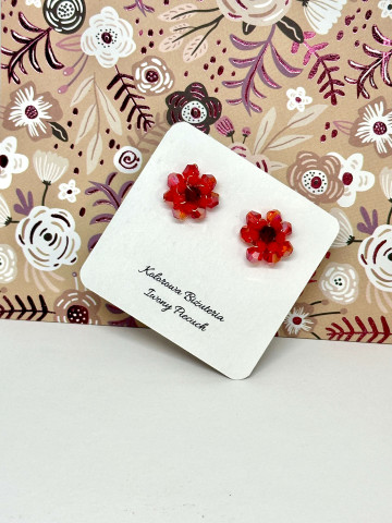 Flower earrings 2
