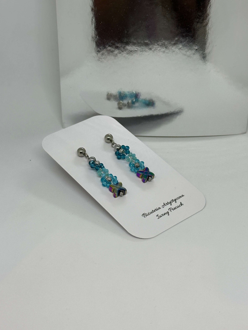 Flower earrings