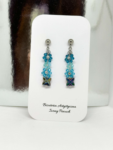 Flower earrings