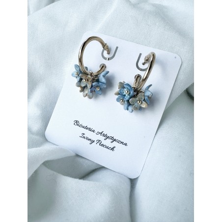 Blue earrings