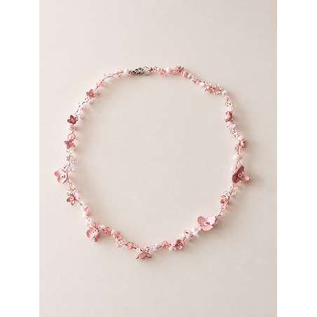 Pink neckace