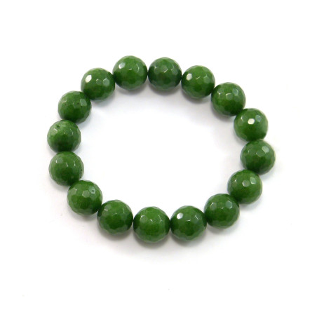 Green agate bracelet